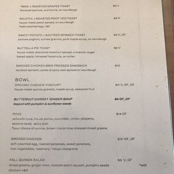 New General Cafe - Menu - Coffee & Tea Near Me - Winter Park, Florida