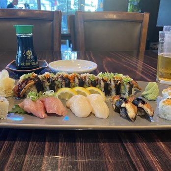 Yuraku - The spread!! - Sushi Bars Near Me - Arlington, Virginia Yuraku - The spread!! - Sushi Bars Near Me - Arlington, Virginia