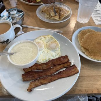 Jam + Toast - Country Breakfast with grits and pancakes - Breakfast & Brunch Near Me - Frisco, Texas Jam + Toast - Country Breakfast with grits and pancakes - Breakfast & Brunch Near Me - Frisco, Texas