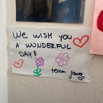 Jumpin Java - awwww i got the sweetest note from them today - Breakfast & Brunch Near Me - Studio City, California Jumpin Java - awwww i got the sweetest note from them today - Breakfast & Brunch Near Me - Studio City, California