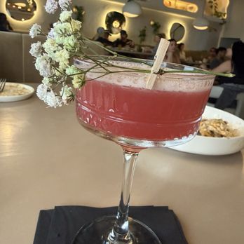 Luna Bistro Cafe - can't remember the name but it was a floral cocktail - New American Near Me - Long Beach, California Luna Bistro Cafe - can't remember the name but it was a floral cocktail - New American Near Me - Long Beach, California