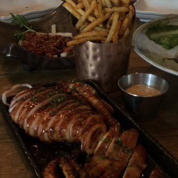 Osamil - Grilled octopus, fries - Korean Near Me - New York, New York Osamil - Grilled octopus, fries - Korean Near Me - New York, New York
