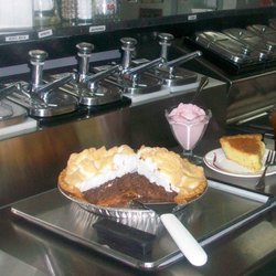 London Museum Cafe - We serve homemade pies, and Blue Bell ice cream.