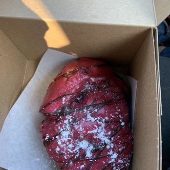 Doe Donuts - strawberry raspberry fritter - Donuts Near Me - Portland, Oregon