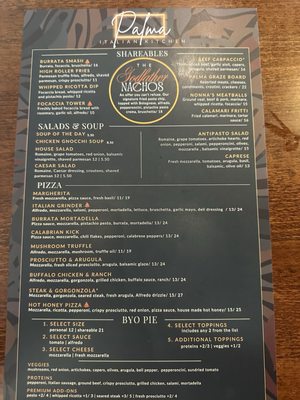 Menu photo 4 Palma Italian Kitchen CHAMPIONS GT, FL Menu photo 4 Palma Italian Kitchen CHAMPIONS GT, FL