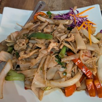Thai Thyme - pad kee mao (drunken noodles) - Thai Near Me - Monrovia, California