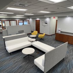 Community State Bank - Seating inside CSB in Pleasant Hill