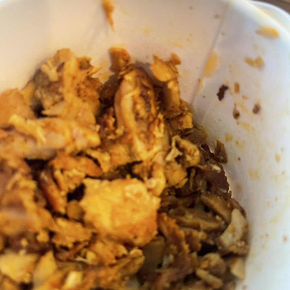 Dry chicken Shawarma. Dry chicken Shawarma.