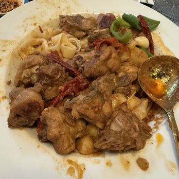 Kusan Bazaar | Silk Road Grill & Noodles 龟兹集市 - Big Plate Chicken (Full tray) - Halal Near Me - Milpitas, California Kusan Bazaar | Silk Road Grill & Noodles 龟兹集市 - Big Plate Chicken (Full tray) - Halal Near Me - Milpitas, California