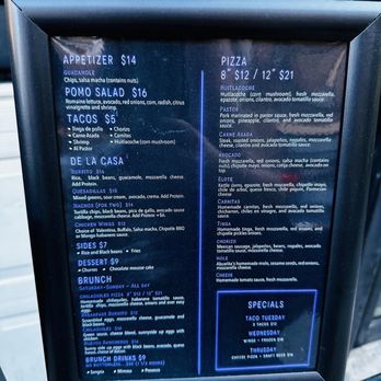 Pomo - Pomo Menu - Cocktail Bars Near Me - New York, New York