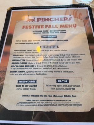 Menu photo 1 Pinchers Wesley Chapel, FL Menu photo 1 Pinchers Wesley Chapel, FL