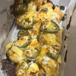 Domino's Pizza - Yummy chicken with jalapeño and pineapple