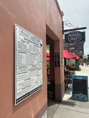 Menu photo 4 Auggie's Draft Room Saint Augustine, FL