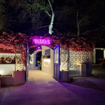 Yamas Greek Kitchen + Bar - Cute outdoor area - Greek Near Me - Austin, Texas