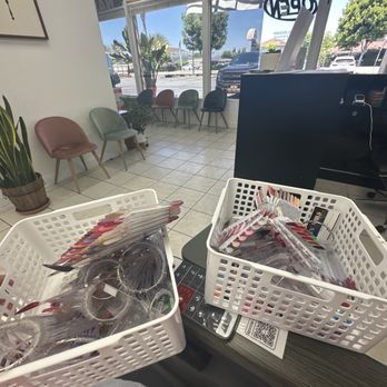 Luv  Nails - So many colors - Nail Salons Near Me - Orange, California