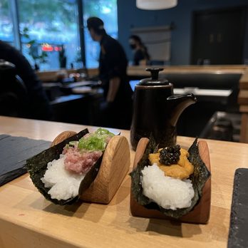 Sugo Hand Roll Bar - Bluefin otoro  Uni and caviar - Sushi Bars Near Me - Seattle, Washington