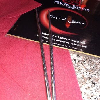Tokyo Bistro - Stainless steel chop sticks, WOW! - Japanese Near Me - Coos Bay, Oregon Tokyo Bistro - Stainless steel chop sticks, WOW! - Japanese Near Me - Coos Bay, Oregon