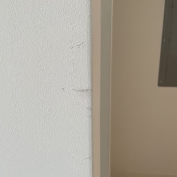 Bay Area Wall Mounts - Left marks on the wall from using the measuring tape and did not clean up. - Home Theatre Installation Near Me