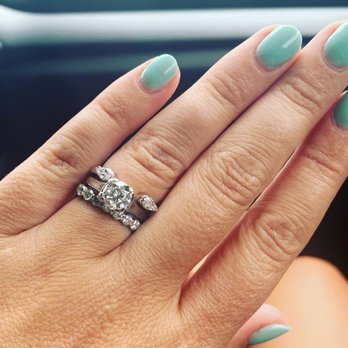 Kc Nails - Pretty teal - Nail Salons Near Me - Largo, Florida