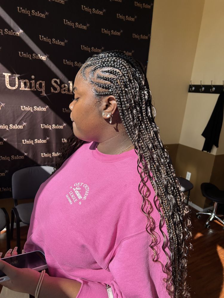 Uniq Braids Logo