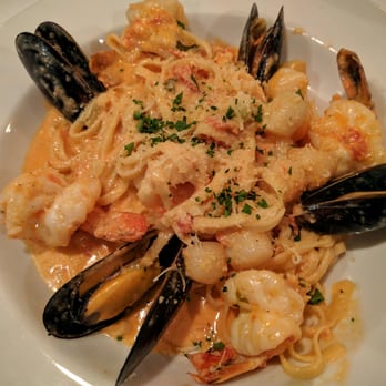 Buenos Aires Grill - The Linguine Del Mar with pink sauce is to die for. - Argentine Near Me - Northridge, California