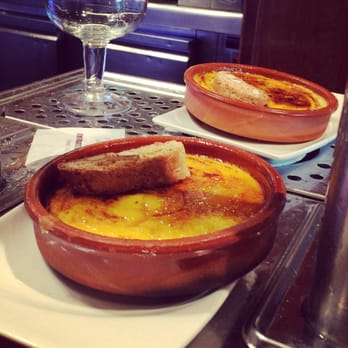 Ciutat Comtal - We didn't order this but: that creme brûlée tho - Tapas Bars Near Me - Barcelona, B