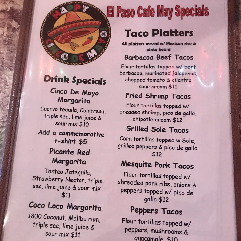El Paso Cafe - Mexican Near Me - Arlington, Virginia El Paso Cafe - Mexican Near Me - Arlington, Virginia
