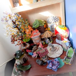 The Bootleg Bodhisattva - FaerieTown, Fae, Faerie, Faery, Fairy, Wishing well, tiny houses, crystal tree