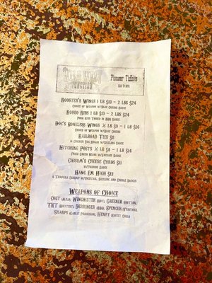 Menu photo 5 Wild West Junction Williams, AZ