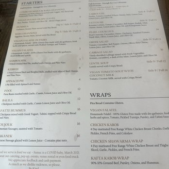 SUMAC - Menu - Caterers Near Me SUMAC - Menu - Caterers Near Me