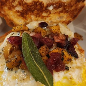 Stone Creek Coffee - Butternut squash, sage and bacon sandwich - Breakfast & Brunch Near Me - Whitefish Bay, Wisconsin Stone Creek Coffee - Butternut squash, sage and bacon sandwich - Breakfast & Brunch Near Me - Whitefish Bay, Wisconsin