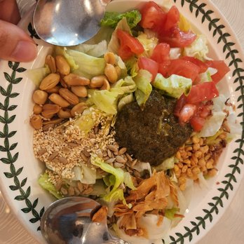 Sweet Mango - Tea Leaf Salad (unmixed) - Burmese Near Me - San Jose, California Sweet Mango - Tea Leaf Salad (unmixed) - Burmese Near Me - San Jose, California