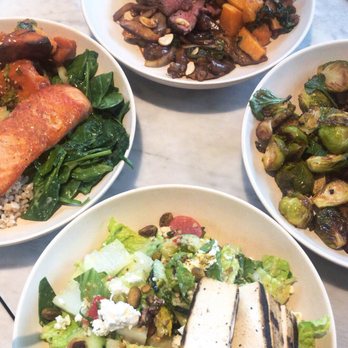Flower Child - Mediterranean quinoa salad & 3 bowl combos - Salad Near Me - Houston, Texas Flower Child - Mediterranean quinoa salad & 3 bowl combos - Salad Near Me - Houston, Texas