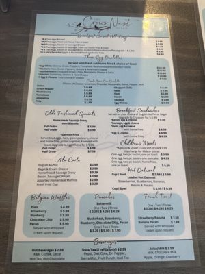 Menu photo 4 The Crows Nest Diner North Canton, OH Menu photo 4 The Crows Nest Diner North Canton, OH