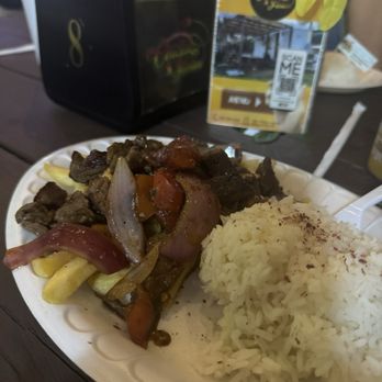 Chicha fusion Peruvian cuisine - Lomo Saltado - Peruvian Near Me - Sarasota, Florida
