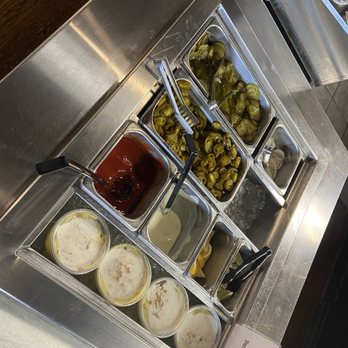 Moak's Family Texas BBQ - Self serve toppings - Barbeque Near Me - Dallas, Texas