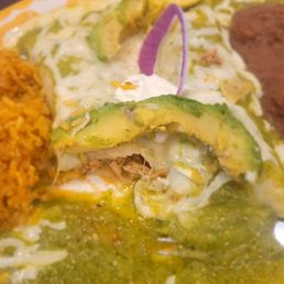 Enchiladas Verdes were excellent. Enchiladas Verdes were excellent.