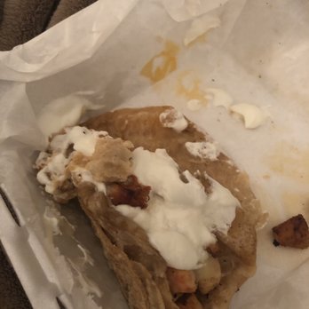 El Lupillo - Chicken taco with sour cream - Mexican Near Me - Gulfport, Mississippi