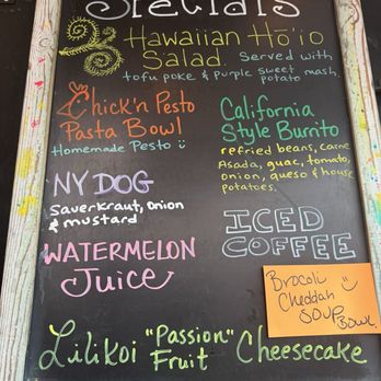 Herbivores - Specials - Coffee & Tea Near Me - Kailua-Kona, Hawaii