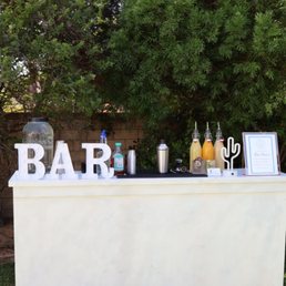 bar area