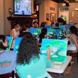 Art & Frame Emporium - Parched Palette Drink And Paint event hosted by the Art And Frame Emporium