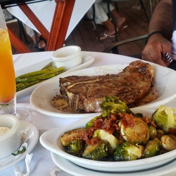 Ruth's Chris Steak House - Roasted Brussels Sprouts Grilled Asparagus T-Bone - Seafood Near Me - Baltimore, Maryland Ruth's Chris Steak House - Roasted Brussels Sprouts Grilled Asparagus T-Bone - Seafood Near Me - Baltimore, Maryland