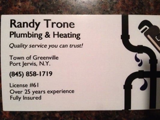 Randy Trone Plumbing & Heating Logo