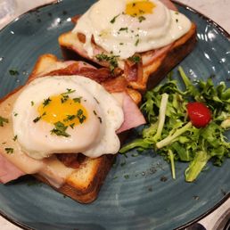 Open Face Breakfast Sandwich