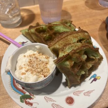 The Boat - PANDAN WAFFLES! The cream is so good - Vietnamese Near Me - Seattle, Washington The Boat - PANDAN WAFFLES! The cream is so good - Vietnamese Near Me - Seattle, Washington