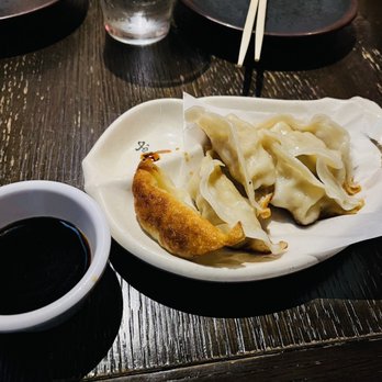Joyce's Sushi - Gyoza pan fried - very good - Japanese Near Me - Rancho Mirage, California Joyce's Sushi - Gyoza pan fried - very good - Japanese Near Me - Rancho Mirage, California