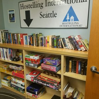 American Hotel Hostel - HI Seattle American Hotel hostel: library - Hostels Near Me - Seattle, Washington