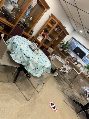 Beach Donut Shop by null