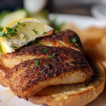 Waterfront Social - Grouper sandwich - Bars Near Me - Crystal River, Florida Waterfront Social - Grouper sandwich - Bars Near Me - Crystal River, Florida