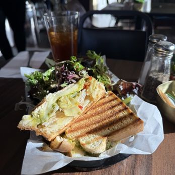 Cafe Girasole - The Marcello & side salad topped with blueberries - Sandwiches Near Me - Gardnerville, Nevada